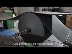 Proceso de laminación de espuma de polietileno XPE