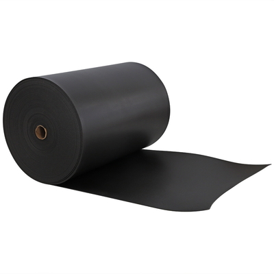 Enlace transversal de 0,1 mm de peso ligero de espuma de hoja IXPE Negro Blanco Color Superficie lisa