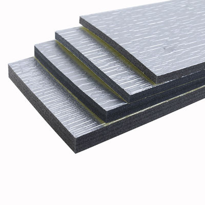 Aislamiento de polietileno de espuma XPE compuesto de lámina de aluminio de 25 kg/m³ para conductos de climatización