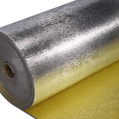 20 mm de espuma de aislamiento XLPE de doble cara de aluminio de techo de lámina de aislamiento reflejador de calor