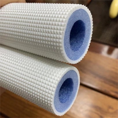 Pipa de aislamiento de espuma autoadhesiva para climatización, tubería de aislamiento de espuma XPE para edificios de sistemas de climatización