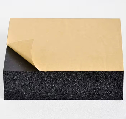 1mx2m Hoja de espuma EPDM Material de caucho de aislamiento cerrado para aire acondicionado