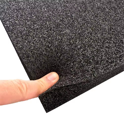 Celulas abiertas EPDM flexible Neoprene Sbr espuma de caucho absorbente de vibraciones de sonido