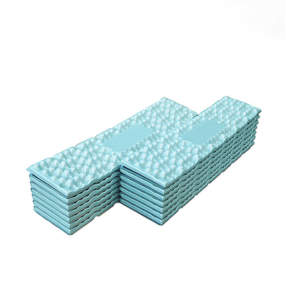 Al aire libre, esterco de espuma para acampar, almohadilla de dormir de espuma, mochila, diseño de huevo hexagonal.