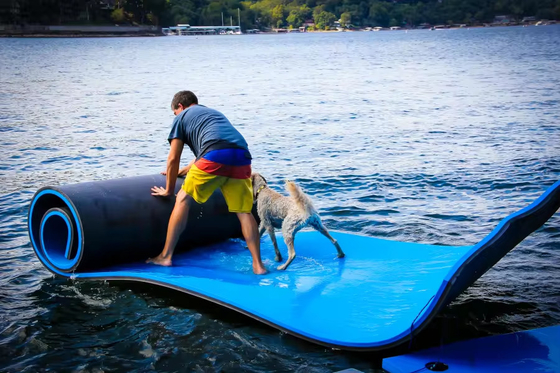 Tamaño personalizado Color espuma flotante esterilla resistente a la lágrima cerrar la celda Xpe Pad de agua