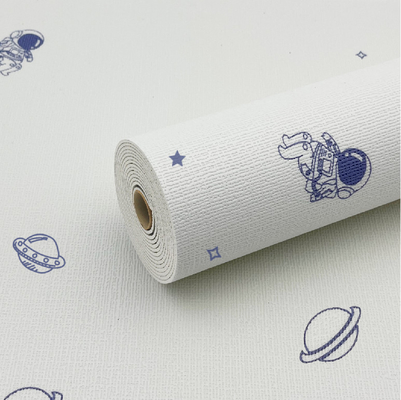 Papel de pared de espuma 3D elástico antibacteriano para niños de varios colores para el hospital