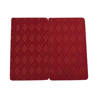 Cuero de PVC bordado con soporte de espuma Xpe para hacer sofás