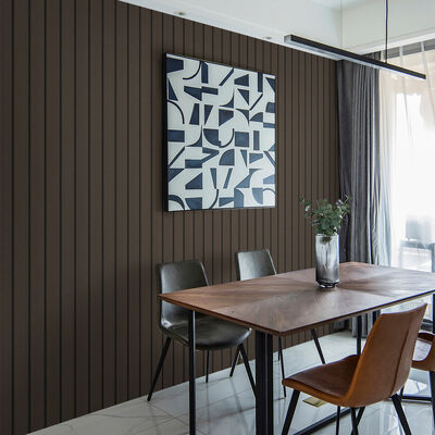 Tablero de la parrilla de la etiqueta engomada del papel pintado del PVC de la capa de la prueba de colisión IXPE para la decoración del hotel