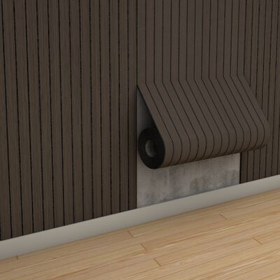 Los paneles suaves del listón de la parrilla del grano de madera elástico impermeable del PVC IXPE para la decoración de la escuela