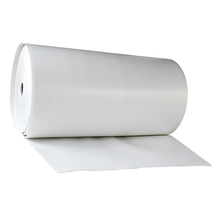 0.8 mm 1 mm rollo de espuma de polietileno ligado a la cruz blanca para cinta de espuma IXPE