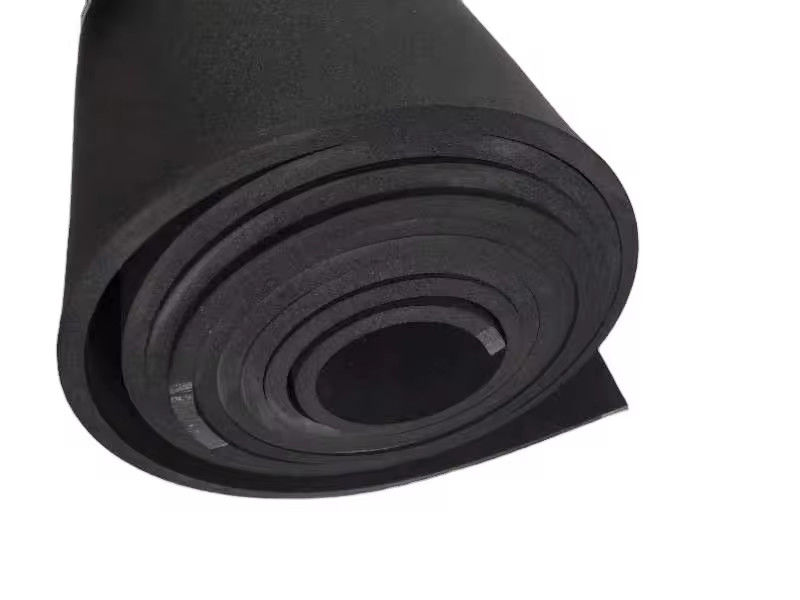 Goma esponjosa de celda cerrada EPDM para absorción de vibraciones sonoras, ancho 1-1,5 m