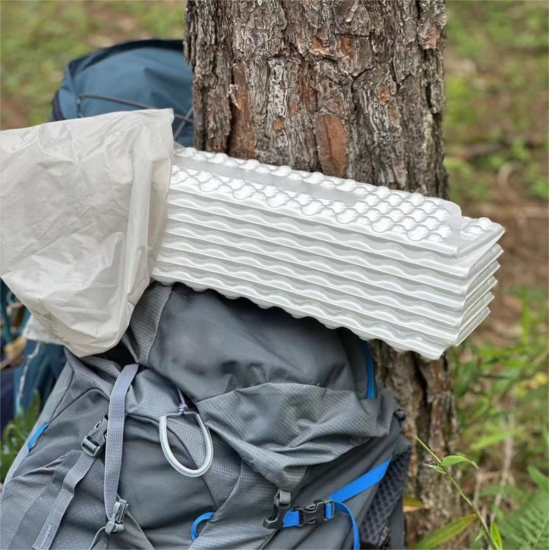 199g Peso Cerrado Celular espuma colchón de dormir Cóncavo Convexo huevo grueso para el viaje de campo