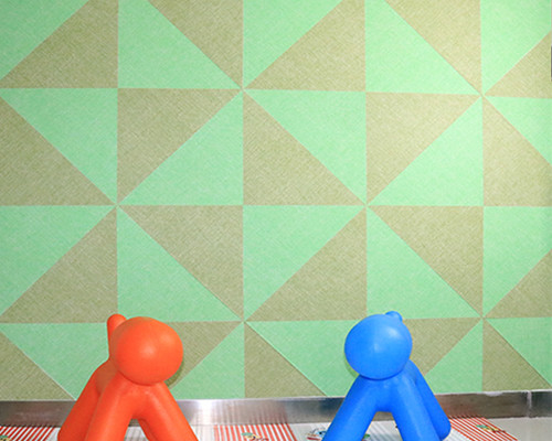 Muestra de la serie de paredes de papel pintado de espuma 3D anti-incrustante exterior para el restaurante de la oficina