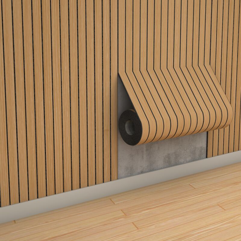 Tablero suave impermeable de la parrilla de IXPE con la capa de protección del PVC para la decoración del apartamento