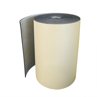 Material de aislamiento térmico XLPE HVAC aislamiento de espuma revestida adhesivo y papel de aluminio