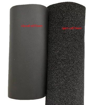 Color personalizado Tamaño espuma de goma EPDM, suave ignífugo EPDM esponja de celda cerrada