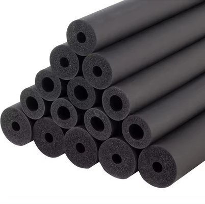 Tubo de espuma de NBR de aislamiento de células cerradas de nitrilo impermeable para tuberías de cobre