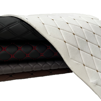 Material de cuero recubierto con espuma para el sofá y el asiento de automóvil