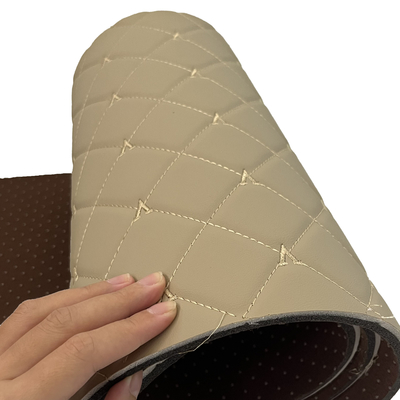 Fabricación de tejidos de cuero artificial de tejidos de cuero falso para muebles