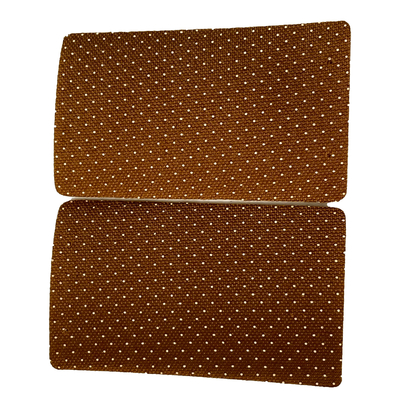 Cuero de esponja de PVC sintético impermeable en relieve y de punto para alfombras de suelo de automóviles